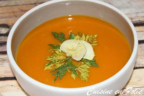 Velouté de butternut au citron