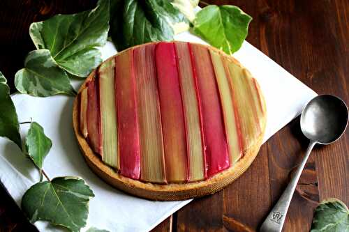 Tarte à la rhubarbe