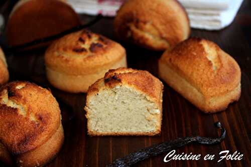 Cakes à la vanille de Christophe Michalak