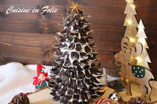 Sapin de Noël façon forêt noire