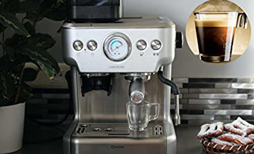 Machine à café Cumbia Power Espresso 20 Barista Aromax de CECOTEC