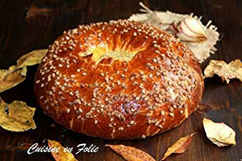 Brioche fleur d’oranger et pralin