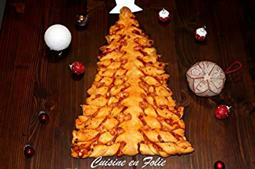 Sapin feuilleté apéritif