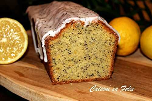 Cake citron-pavot de Yotam Ottolenghi
