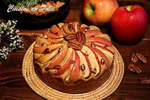Gâteau aux pommes IG Bas – Sans sucre ajouté