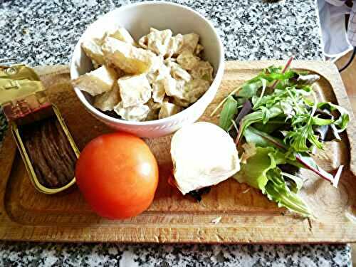 SALADE AUX ANCHOIS