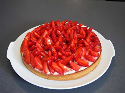La tarte aux fraises - Cuisine et patisserie