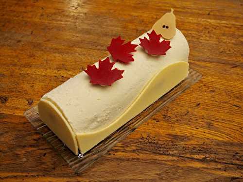 Bûche "La Canadienne" de Pascal Lac