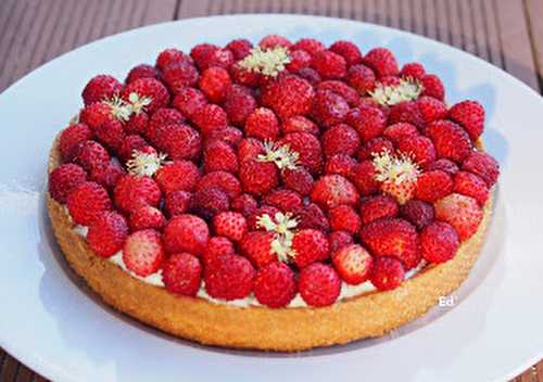 La Fragaria Vesca de Claire Damon - Tarte aux Fraises des bois