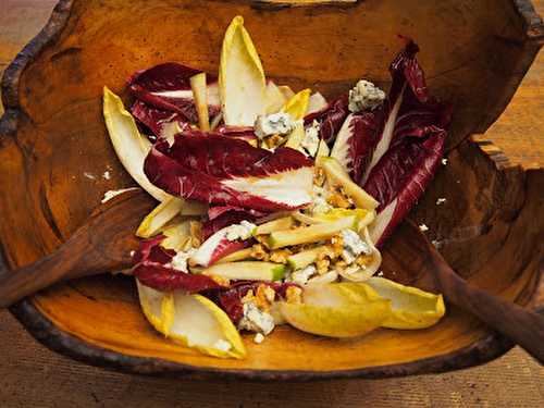 Salade d'Endives - Noix, Pomme & Roquefort - Cuisine et patisserie
