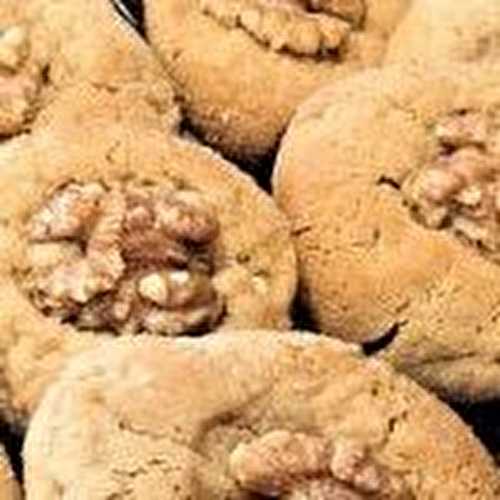 Biscuits doux aux noix