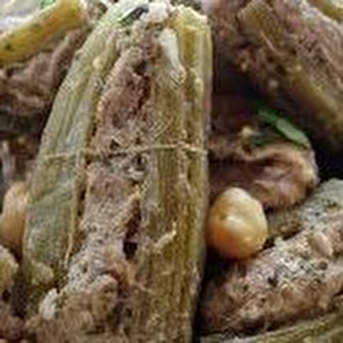 Cardons farcis (dolma khorchef)