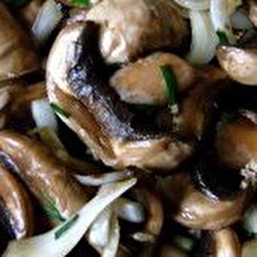 Champignons au gingembre