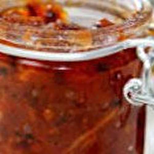 Chutney aux tomates-cerises