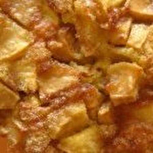 Clafoutis à la pomme et au sirop d'érable