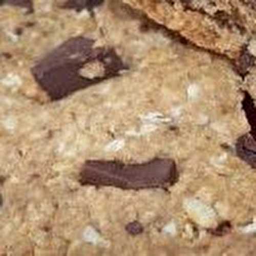 Cookies au chocolat et à la farine de châtaigne