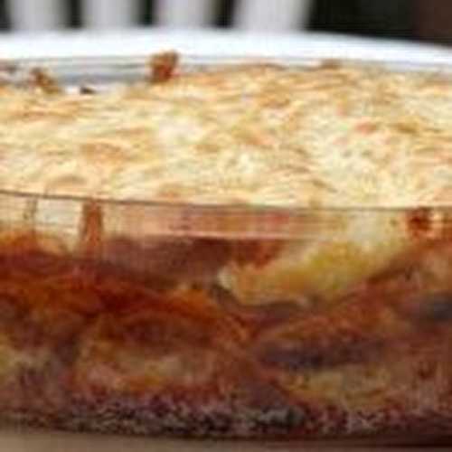 Lasagne courgettes aubergines mozza