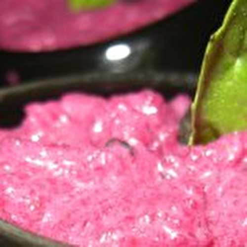 Mousse de betteraves