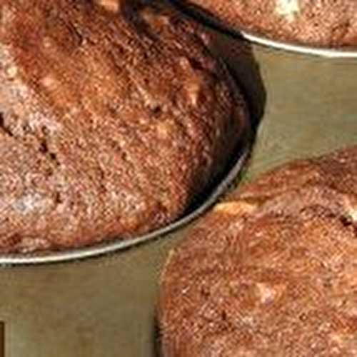 Muffins végés cacao-noisette