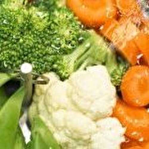 Panier de légumes vapeur