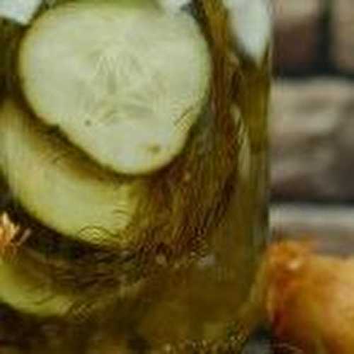 Pickles de concombre