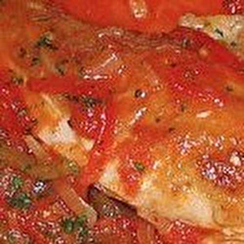 Poulet basquaise