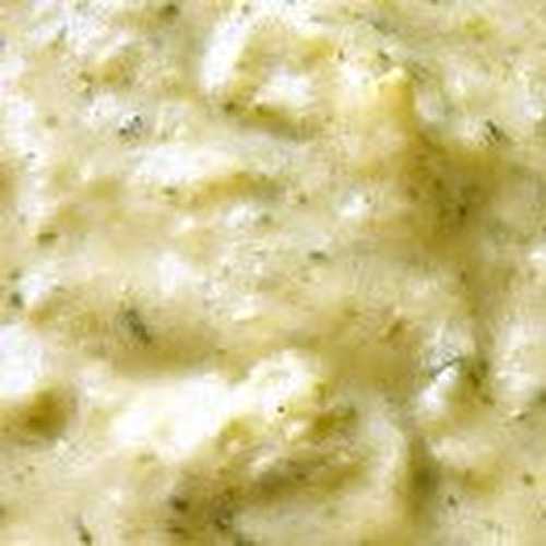 Purée de courgettes aux fines herbes