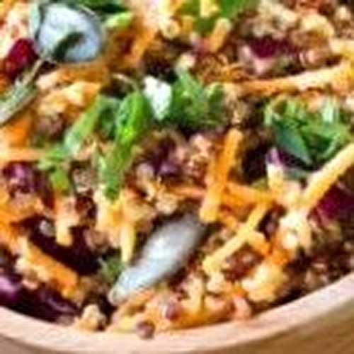 Salade aux deux quinoa