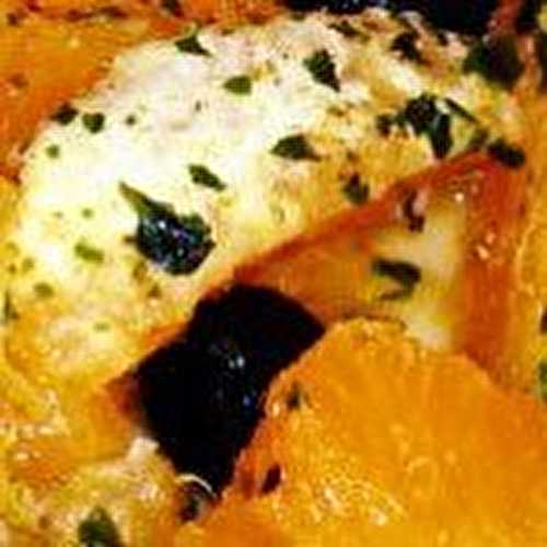 Salade d'oranges aux olives noires