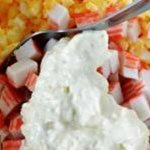 Salade fraîcheur de surimi au maïs