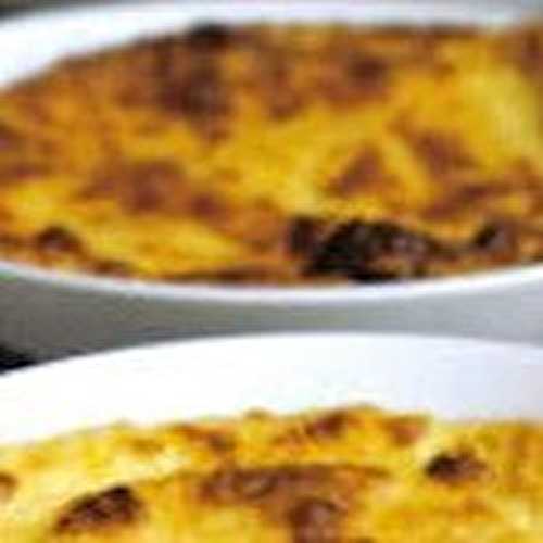 Soufflé de semoule au comté