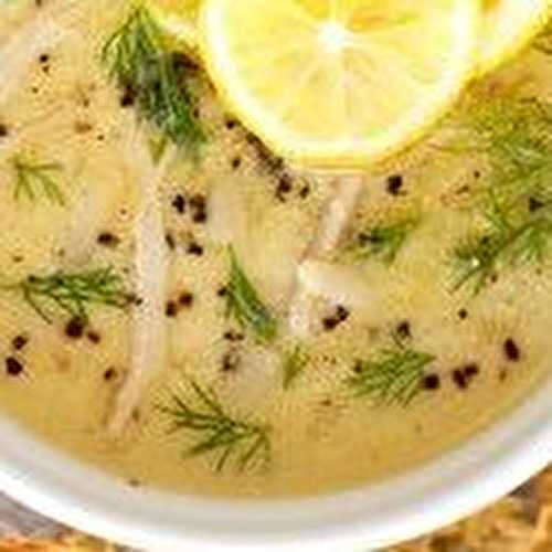 Soupe avgolemono