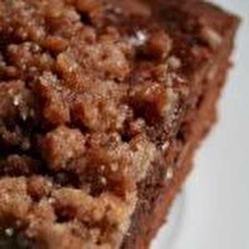 Streusel brownie