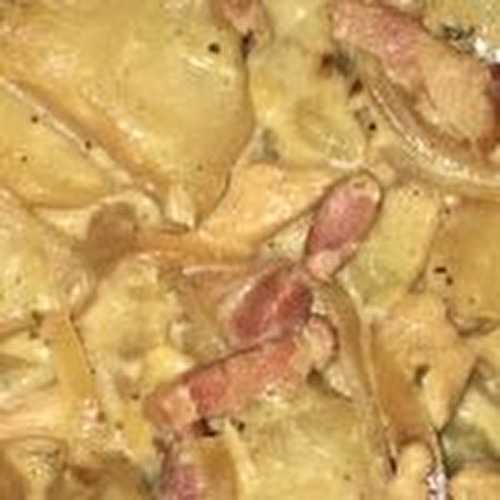 Tartiflette au poulet épicé