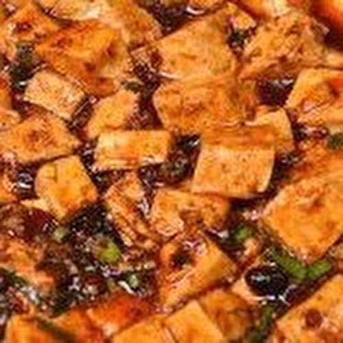Tofu à la « Ma po » (Ma po dou fu)