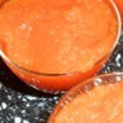 Verrines carottes oranges