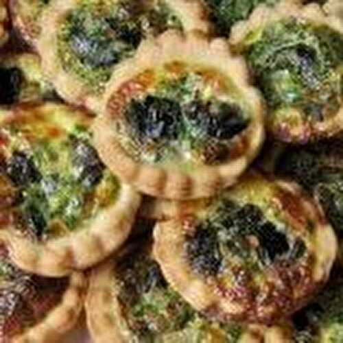 Mini quiches aux escargots persillés