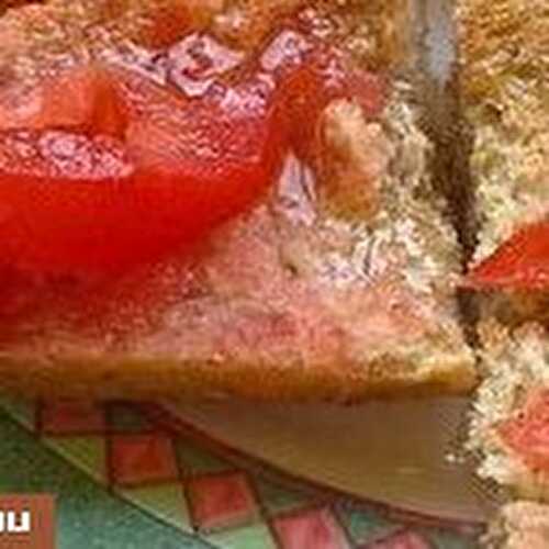 Pan con tomate