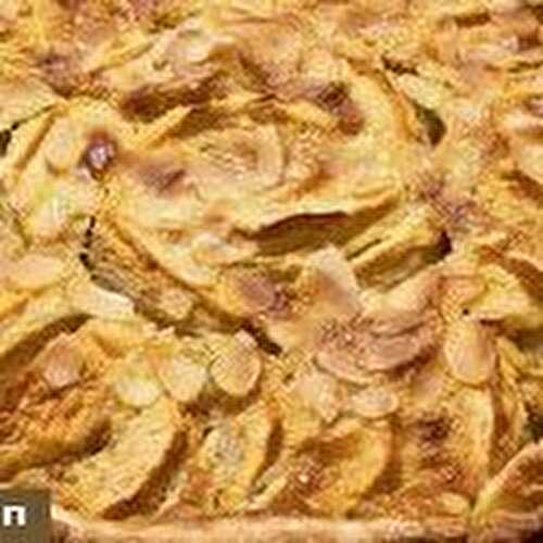 Tarte aux pommes à la normande