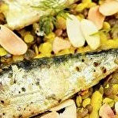 Sardines aux deux lentilles