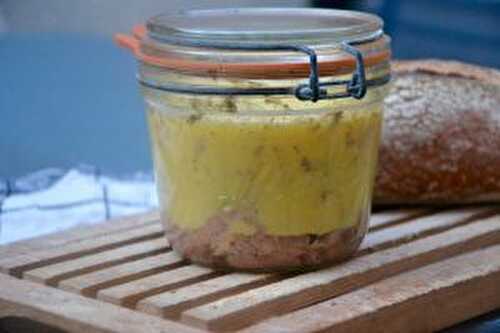 Foie gras en conserve au cuit-vapeur