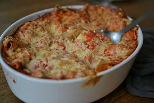 Lasagnes ricotta, courgettes, tomates, champignons, jambon etc..... - cuisine lifestyle par @miss_tchiiif