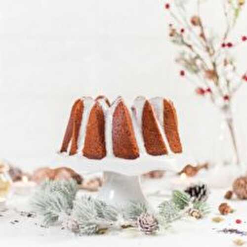 BUNDT CAKE AUX AMANDES ET THÉ DE NOËL