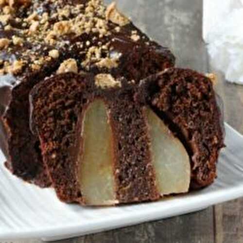 CAKE POIRE CHOCOLAT