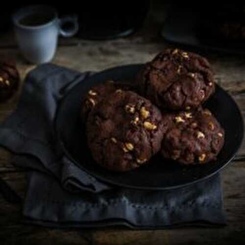 COOKIES AU CHOCOLAT ET BEURRE DE CACAHUÈTE