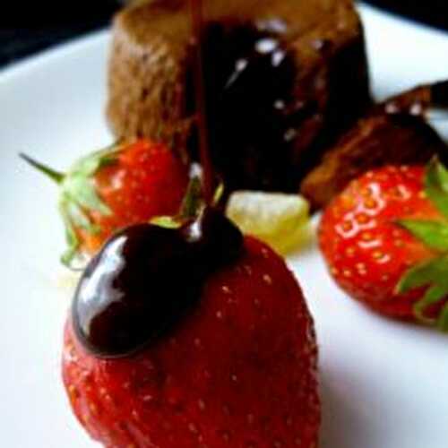 FONDANT CHOCOLAT GINGEMBRE #SEXYFOOD