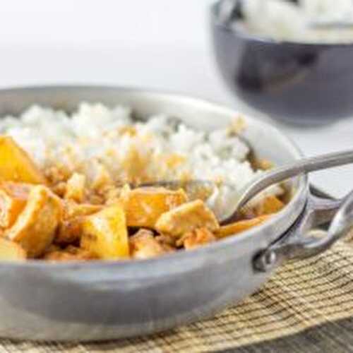 POULET AU CURRY MASSAMAN