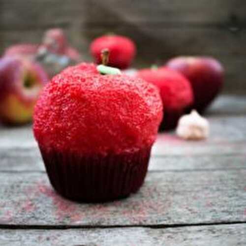 QUAND UN CUPCAKE SE DÉGUISE EN POMME {CUPCAKE POMME CANNELLE}