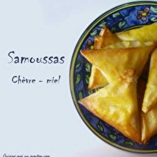 SAMOUSSAS CHÈVRE MIEL