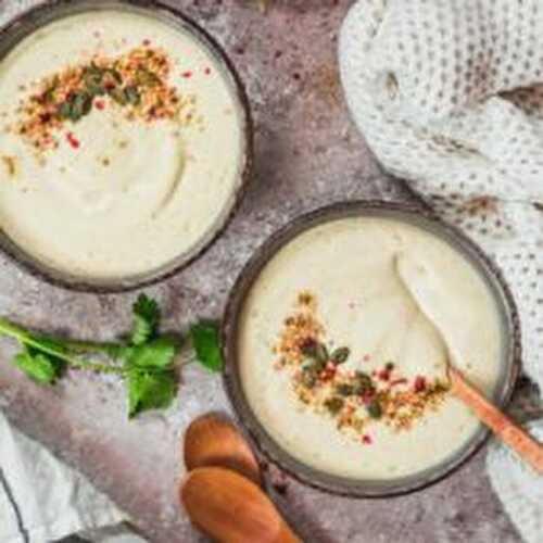 SOUPE DE PANAIS AU CUMIN